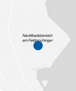 Vorschau: Karte von Nacktbadebereich am Feldmochinger See