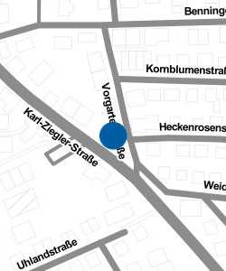 Vorschau: Karte von Volksbank Stuttgart eG Filiale Hohenacker