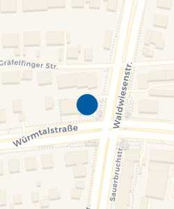 Vorschau: Karte von Sparda-Bank Filiale Großhadern, Würmtalstr.
