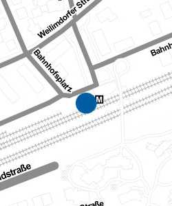 Vorschau: Karte von Bahnhof Korntal