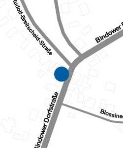 Vorschau: Karte von Bindower Dorfkrug