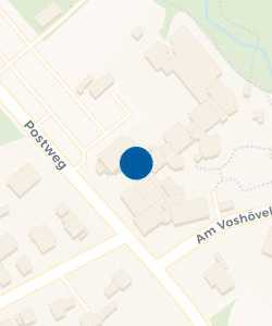Vorschau: Karte von Landhotel Voshövel