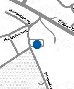 Vorschau: Karte von Parkplatz am Friedhof