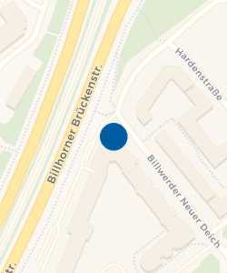 Vorschau: Karte von Hotel Bridge Inn Hamburg