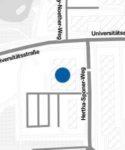 Vorschau: Karte von Gebäude T, Physik, Universität Augsburg
