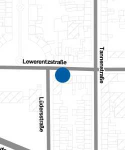 Vorschau: Karte von stadtmobil - Lewerentzstraße (Corneliusplatz)