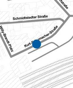 Vorschau: Karte von Taxistand Kurt-Schumacher-Straße