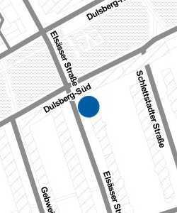 Vorschau: Karte von Nachbarschaftstreff Dulsberg