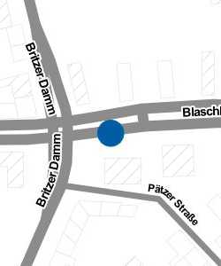 Vorschau: Karte von Britzer Damm / Blaschkoallee