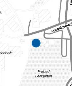 Vorschau: Karte von Hallenbad Leingarten