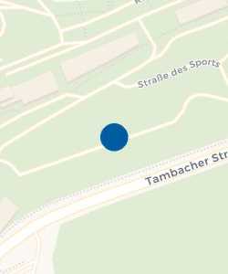Vorschau: Karte von Caravanstellplatz am Biathlonstadion Oberhof