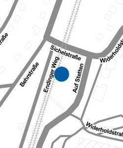 Vorschau: Karte von Bahnhof Balingen Süd