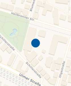 Vorschau: Karte von GMS Schule Innenstadt Esslingen