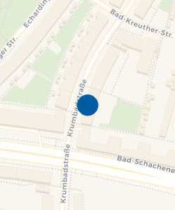 Vorschau: Karte von Kinderkrippe Krumbadstraße