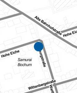 Vorschau: Karte von Volksbank Bochum Witten eG, SB-Center Wartburgstraße