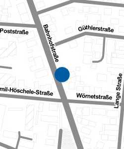 Vorschau: Karte von Polizeiposten Renningen