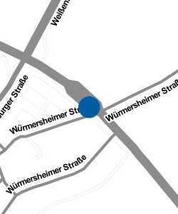 Vorschau: Karte von Durmersheim Würmersheimer Str