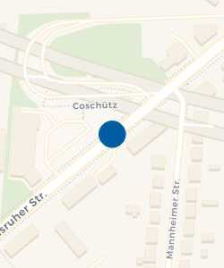 Vorschau: Karte von Taxihalteplatz Coschütz