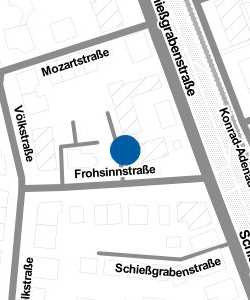 Vorschau: Karte von Arbeitsgericht Augsburg