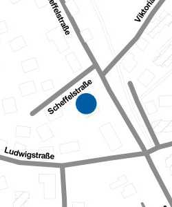 Vorschau: Karte von CURANUM Seniorenresidenz Scheffelhof
