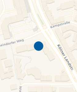 Vorschau: Karte von Gesundheitszentrum Wersten