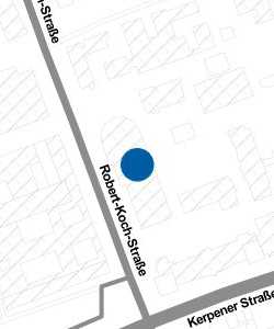 Vorschau: Karte von Mensa Robert-Koch-Straße