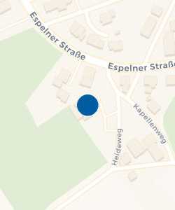 Vorschau: Karte von Stadion am Eichenwäldchen