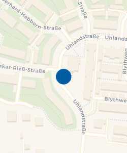 Vorschau: Karte von Behindertenparkplatz Uhlandstraße