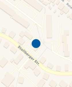 Vorschau: Karte von Büro- und Geschäftshaus Stollberger Straße 23