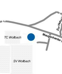 Vorschau: Karte von Sportgaststätte SV Wollbach