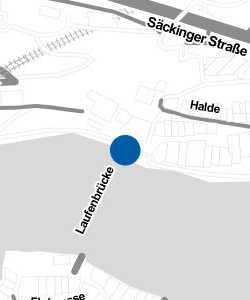 Vorschau: Karte von Laufenburg Rheinbrücke