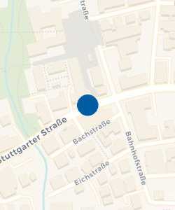 Vorschau: Karte von Bushaltestelle Stuttgarter-/Hauptstraße - Reichenbach an der Fils