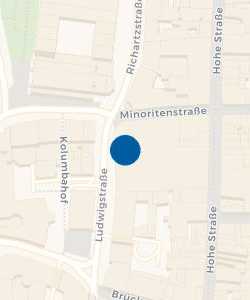 Vorschau: Karte von Bürgeramt Innenstadt