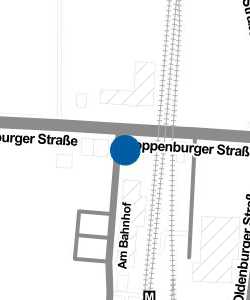 Vorschau: Karte von Ahlhorn Bahnhof
