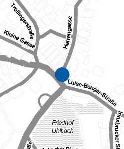 Vorschau: Karte von Uhlbacher Platz / Herrengasse