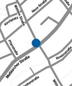 Vorschau: Karte von Mengen Rathaus