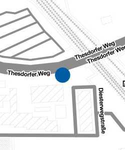 Vorschau: Karte von S-Bahn Station Thesdorf
