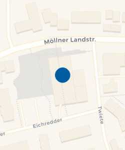 Vorschau: Karte von Raiffeisenbank Südstormarn Mölln eG, Geschäftsstelle Oststeinbek