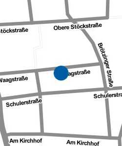 Vorschau: Karte von Polizeiposten Pforzheim-Büchenbronn