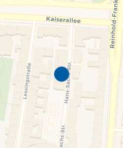 Vorschau: Karte von Hotel Rio Karlsruhe