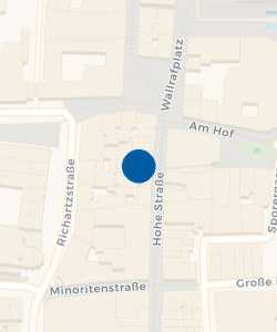 Vorschau: Karte von Callas Hotel am Dom Köln