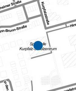 Vorschau: Karte von Sporthalle Kurpfalz-Schulzentrum