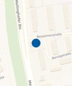 Vorschau: Karte von SIXT Autovermietung Mülheim an der Ruhr