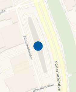 Vorschau: Karte von Busbahnhof Flensburg ZOB