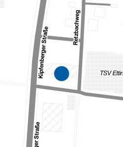 Vorschau: Karte von Vereinsgaststätte TSV Etting