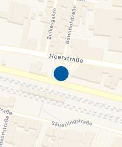 Vorschau: Karte von Bushaltestelle Bahnhof Chiller Platz