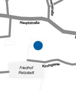 Vorschau: Karte von Rathaus Retzstadt