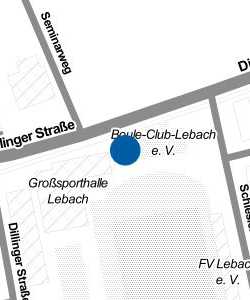 Vorschau: Karte von Boule-Club-Lebach e. V.