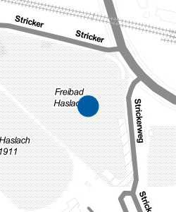 Vorschau: Karte von Freibad Haslach