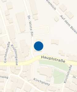 Vorschau: Karte von VR-Bank Bonn Rhein-Sieg eG, Regionalcenter Much